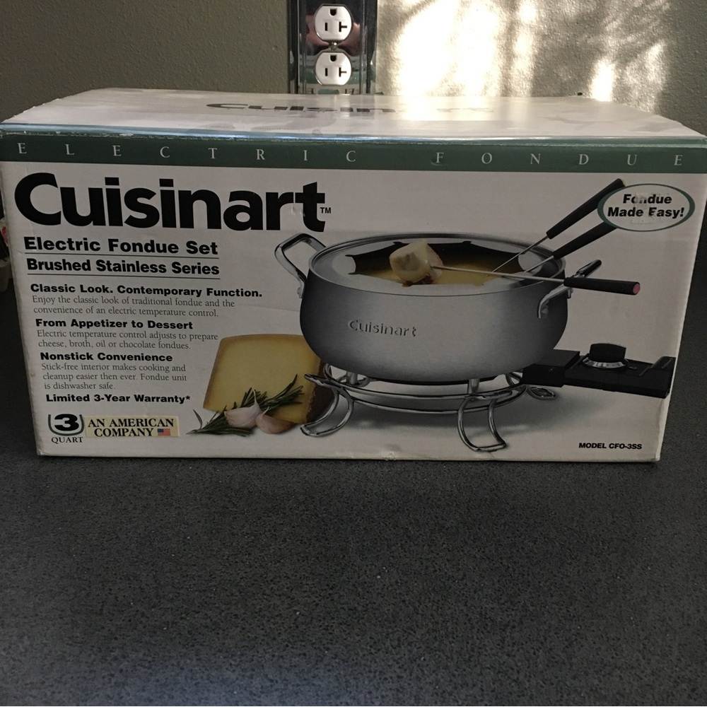 Electric fondue set